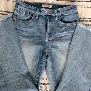 Madewell 10" High Riser Denim Boot Jean Size: 28 Color: Medium Wash